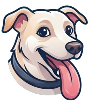 El perrito de Roque, dorado y sonriente